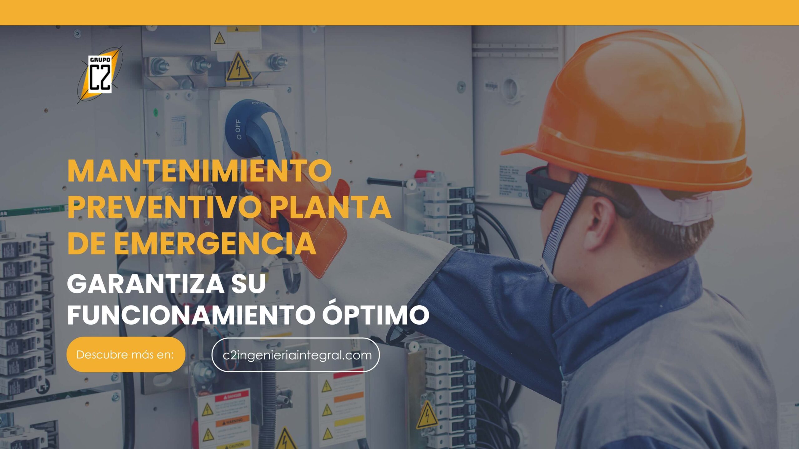 Mantenimiento preventivo planta de emergencia
