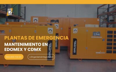 Plantas de emergencia: Mantenimiento en Edomex y CDMX